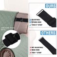 thumbnail image 3 of Pet Sofa Cover Non-Slip Elastic Band Waterproof Sofa Cover (Futon, Sage/Beige), 3 of 6