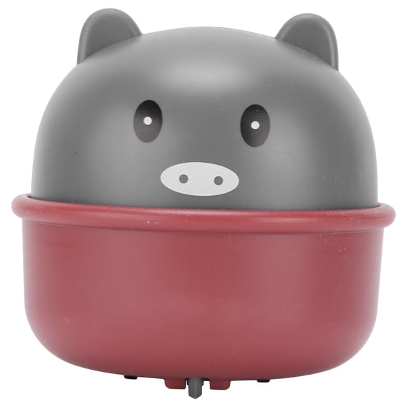 Bébé Presse Jouet Mécanique, Bébé Presse Mécanique Coulissant Enfants Jouet Retour Force Jouet Voiture pour Bébé Drôle Enfants Jouets Cochon Gris