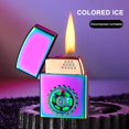 thumbnail image 3 of Yazoeia 1PC Voice Controlled Electronic Lighter, Portable Intelligent Electric Voice Controlled Electronic Lighter Useful Voice Controlled Induction Metal Open Flame (Multicolor) CJC912-135443, 3 of 9