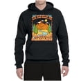 thumbnail image 2 of Wild Bobby Life Was Meant For Great Adventures Mountains Pine Trees Nature Lover Unisex Hoodie Sweatshirt, Black, Small, 2 of 6