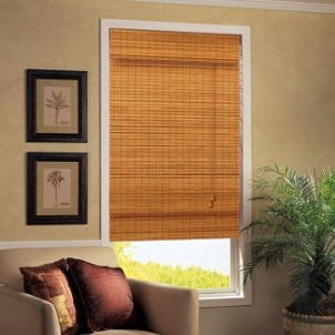 Caramel Simple Weave Flatstick Bamboo Roman Shade 31 In W X 72 In L Caramel Simple Weave Flatstick Bamboo Roman Shade 31 In W X 72 In L By Hampton Bay Walmart Com Walmart Com