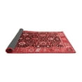 thumbnail image 2 of Ahgly Company Indoor Round Oriental Red Industrial Area Rugs, 5' Round, 2 of 4