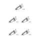 thumbnail image 2 of sweethay Electric Guitar Boat Socket Metal Musical Instrument Equipment Maintenance Pickup Replacement for Type3 NO3, 2 of 6