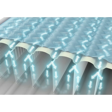 Intex Headboard 18 Queen Dura-Beam Deluxe Raised Air Bed Mattress with Built-in Pump