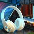 thumbnail image 4 of Active Noise Cancelling Headphones Bluetooth Headphones Wireless Headphones Over Ear With Deep Bass, Wired Wireless Headphones,Micrófono, Compatibles con iPhone Android y Dispositivos Bluetooth, 4 of 8