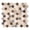 Pepper-Sample, variant on Amarillo 1-in. Honeycomb Patterned Look Honed Natural Stone Wall & Floor Mosaic Tile