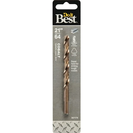 

Do It Best 21/64 In. Cobalt Drill Bit