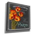 thumbnail image 2 of Epic Graffiti 'Chalkboard Paris Collection E' by Studio W, Canvas Wall Art, 12"x12", 2 of 2