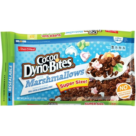 Malt-O-Meal® Cocoa Dyno-Bites® with Marshmallow Cereal 38 oz. ZIP-PAK ...