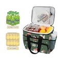thumbnail image 2 of FORMRS Insulated Cooler Bag 24 Cans Capacity Soft Leakproof Lunch Box with Side Pockets, Christmas Santa, 2 of 7
