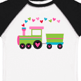 thumbnail image 4 of Inktastic Valentine Heart Train Boys or Girls Toddler T-Shirt, 4 of 5