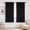 Black, variant on Deconovo Blackout Thermal Curtains with Tiebacks for Kids Room and Living Room, Back Tab Design, Black, 70"x63", 2 Panels