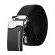 thumbnail image 1 of Hombres Hebilla Automática Trinquete Grandes Negocios Visten Cinturón De Cuero Ancho De 1 3/8" Negro-4 55 7/8-58 5/8inches/ 155cm, 1 of 7