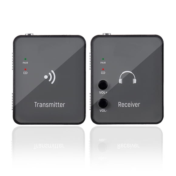 Ear Monitor System, 24bit 48KHz Lossless Digital Earphone Monitoring Transmission for Mono Stereo Switch for Musicians Performers Speakers