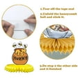 thumbnail image 4 of 8PCS Honeycomb Centerpieces 3D winnie the pooh Table Decorations Table Deco Birthday Party Supplies Party Decoration, 4 of 5