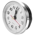 thumbnail image 1 of Inserto de reloj retro DIY, cabeza de reloj redonda con incrustaciones de números arábigos y movimiento de reloj., 1 of 7