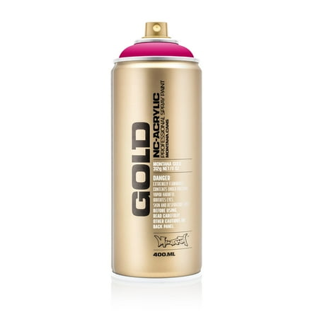 Montana Cans GOLD Spray Paint, 400ml, 100% Magenta