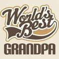 thumbnail image 3 of CafePress - Worlds Best Grandpa Light T Shirt - Men's Classic Graphic T-Shirt, 3 of 4
