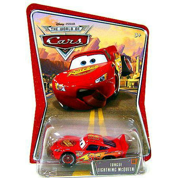 Disney Cars The World of Cars Series 1 Tongue Lightning McQueen 1:55  Diecast Car 
