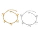 thumbnail image 3 of Tobilleras Ajustable Jumpingount Oro Plata Mariposas Colgante AP010425-01, 3 of 6