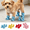Blue, variant on Breathable Mesh Dog Shoes for Summer Outdoor Booties for Paw Protection Outdoor Walking Cooling Socks with Non-Slip Sole Blue
