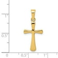 thumbnail image 2 of Finest Gold 14K Yellow Gold Polished Cross Pendant, 2 of 2