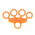 thumbnail image 2 of Banda de agarre de mano de 5 dedos de silicona elástica para entrenamiento físico en el gimnasio (naranja) Tmvgtek Para Estrenar, 2 of 5