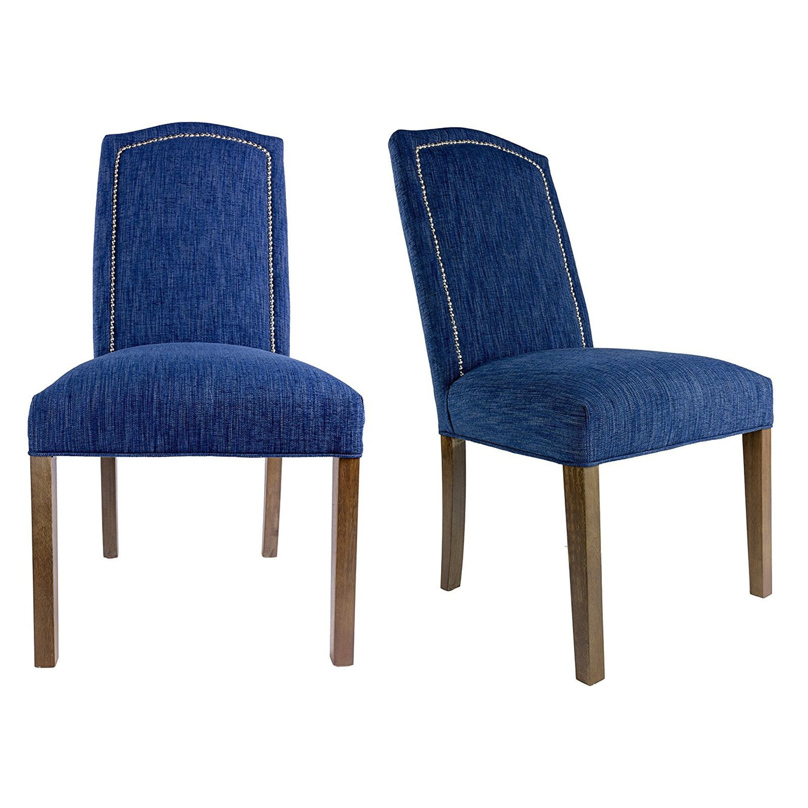 Sole Designs SL2008 Collection Camelback Upholstered Armless Dining