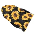 thumbnail image 4 of KAKOWELY 2pcs Car Seat Cover Universal Sunflower Printed Design Auto Seat Cover Wear Resistant Dustproof Car Seat Protector Mat Car Interior Accessory (Two Seat),59.06"X20.87"X0.39", 4 of 4
