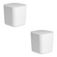 thumbnail image 2 of Bearachild Mini cubo de basura con tapa, cubo de basura portátil de escritorio, Cubo de almacenamiento de basura para dormitorio, sala de estar, Cubo Blanco 2piezas Bearachild CBP097209, 2 of 6