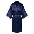 thumbnail image 5 of TIMIFIS Couples Silk Robe Sets Hotel Spa Robes Bride and Groom Robe Bridal Party Robes 1Pcs pring/Summer, 5 of 5