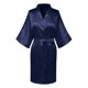 thumbnail image 5 of Batas de satén sedoso para mujer, pijama liso con estampado en la espalda, ideal para bodas, fiestas, batas de seda helada, pijamas para el hogar., 5 of 5