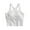 White, variant on hotojiny Tank Tops for Women Crew Neck Sleeveless Crop Tops Fashion Low Back Going out Clothes Beach Vaction Shirts with Built in Bra