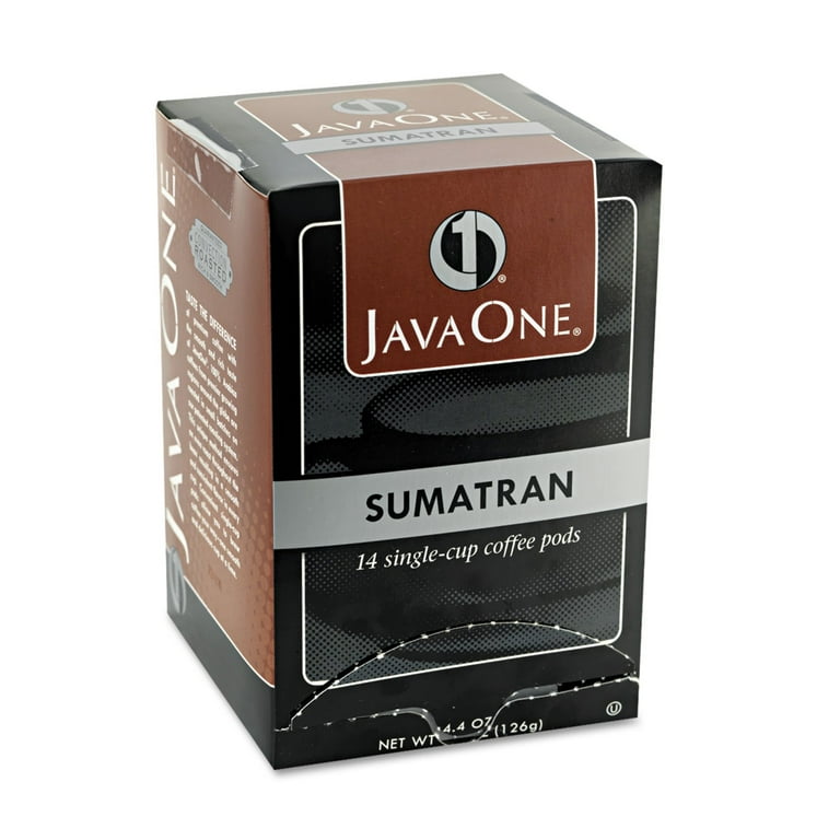 Coffee Pods, Sumatra Mandheling, Single Cup, 14/Box Coffee Pods, Sumatra Mandheling, Single Cup, 14/Box