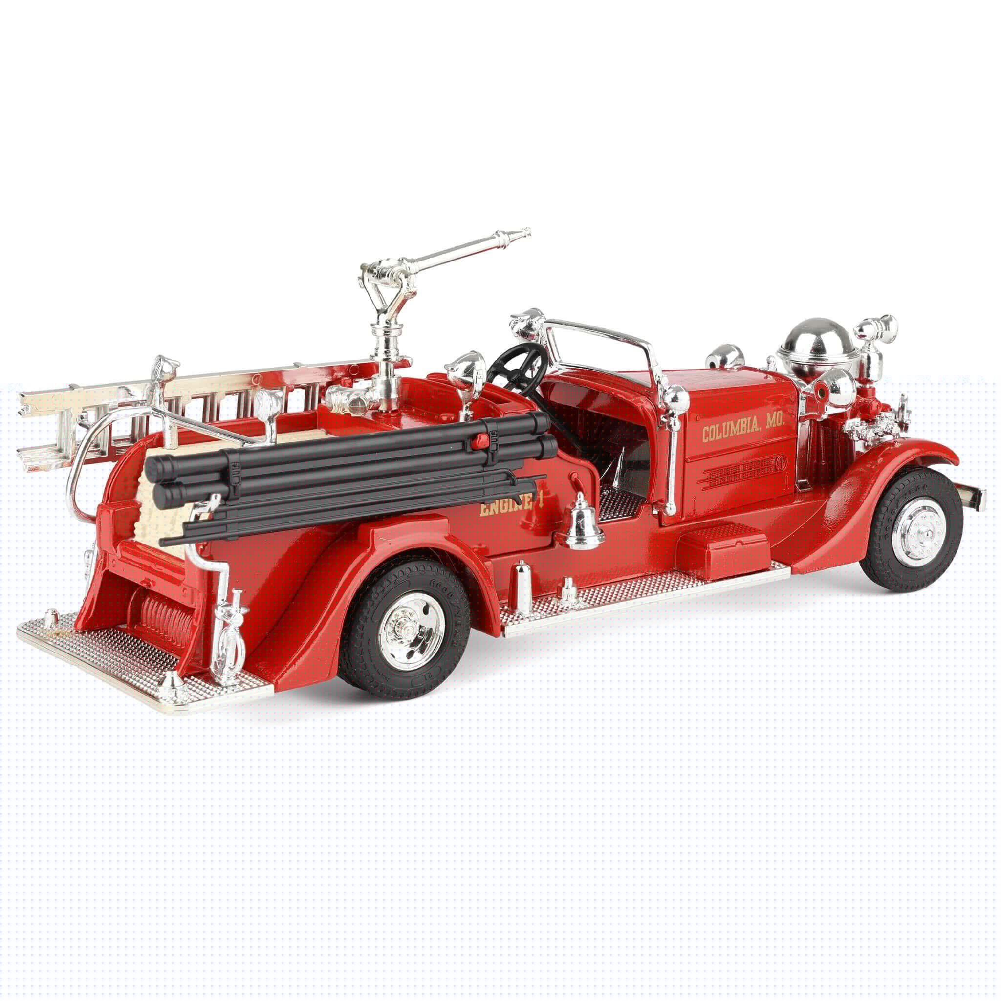 thumbnail image 3 of 1/30 1937 Columbia MO Ahrens-Fox Fire Truck Bank by ERTL ZFN4914, 3 of 6