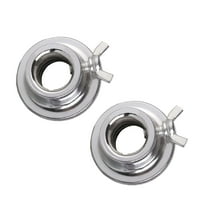 BESTSKY Steel Sp Spin Lock Screw Dumbbell Spinlock Collars Barbell Bar Clips (25MM/1INCH)