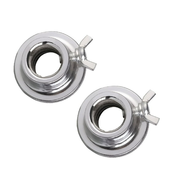 BESTSKY Steel Sp Spin Lock Screw Dumbbell Spinlock Collars Barbell Bar Clips (25MM/1INCH)