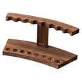 thumbnail image 3 of Estante para tubos de incienso, estante de exhibición de madera, multiusos, elegante, premium, decorativo, portátil, duradero, con 8 ranuras., 3 of 8