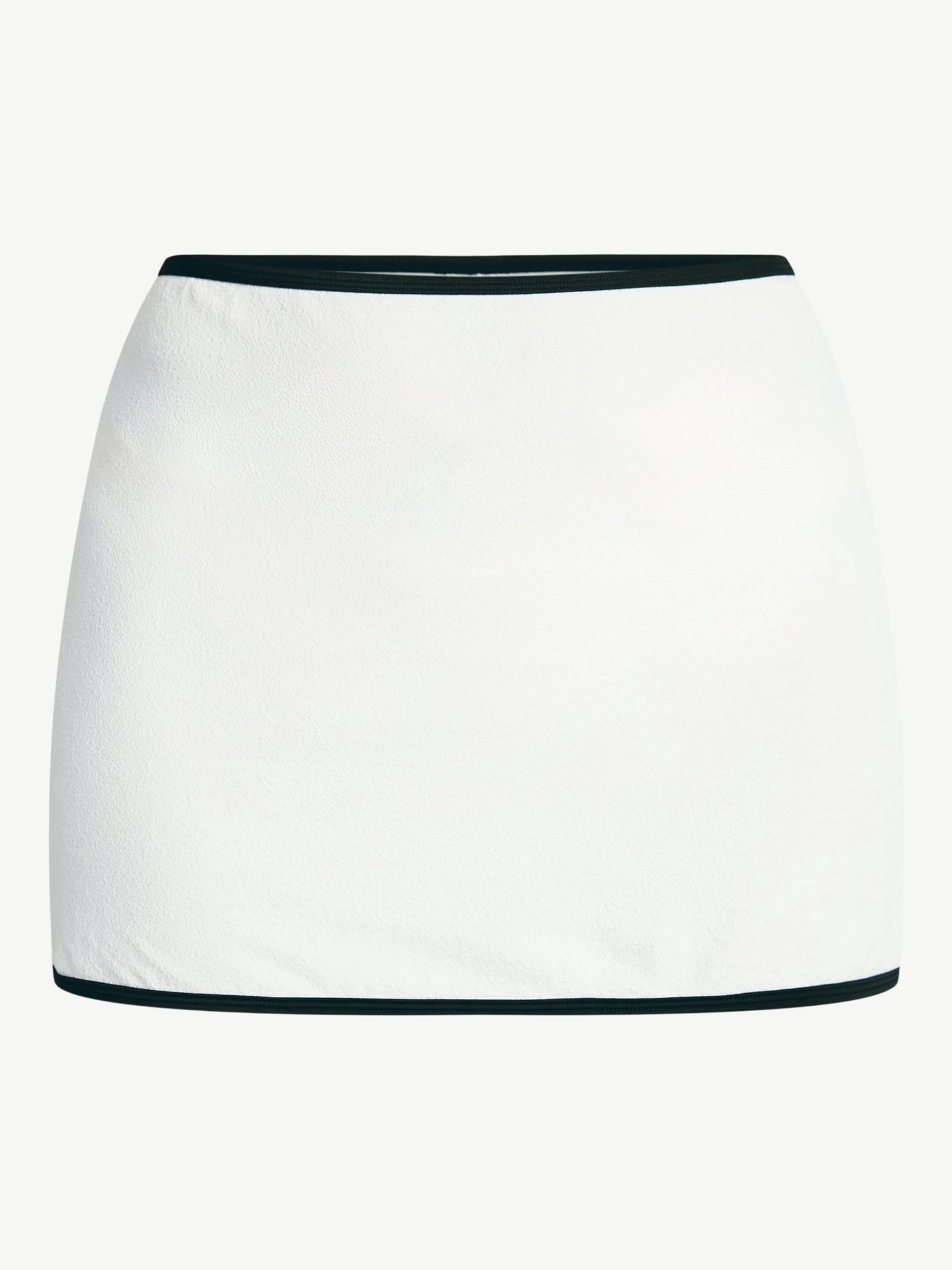 Time and Tru Women's and Women’s Plus Cabana Mini Skirt Coverup, Sizes XS-2X