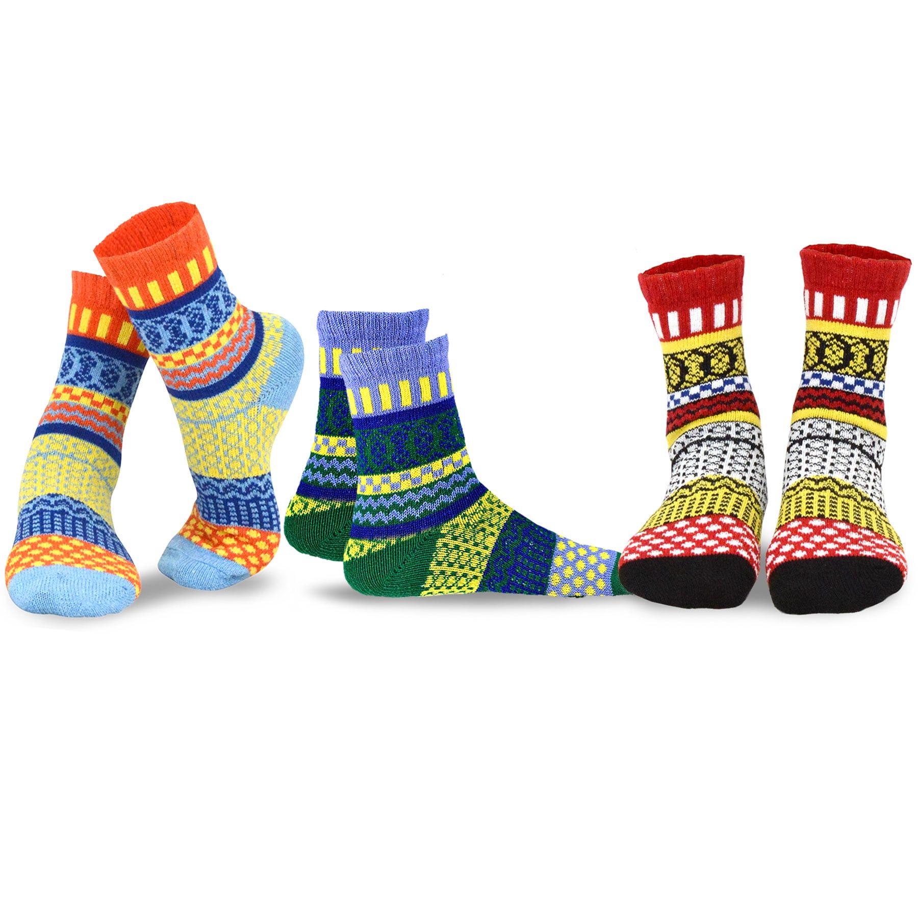 TeeHee Winter Crew Fashion Ankle Boot Socks for Women MultiPack