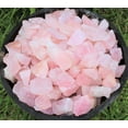 thumbnail image 2 of 1/2 lb Bulk Lot Natural Rough Rose Quartz Crystals (Raw Reiki Love Healing 8 oz), 2 of 9