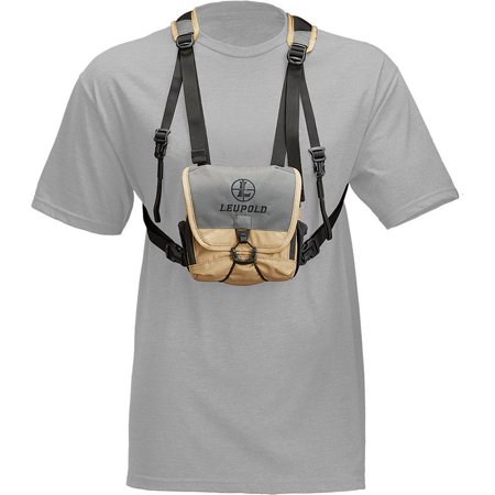 Leupold GO Afield Binocular Harness XF 600 Denier Polyester (Gray/Tan)