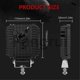 thumbnail image 4 of For 4 Inch Car Led Work Light Strobe Headlight For Truck Cars Suv, 4 of 5