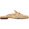 thumbnail image 6 of Sam Edelman Linnie Apricot Multi Fray Slip On Round Toe Flat Dress Mules Shoes (Apricot Multi Fray, 5), 6 of 6