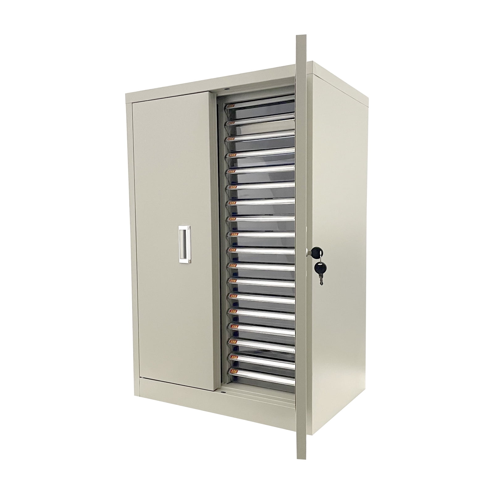 36 Drawers Documents Cabinet Office File Storage Cabinet Metal Document Storage Box with Doors