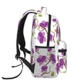 thumbnail image 3 of Easygdp Orchids Flowers Mochila Ergonómica Versátil para Laptop - Múltiples Bolsillos, Correas Ajustables, Unisex para Escuela, Viajes y Actividades al Aire Libre-One Size, 3 of 5