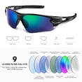 thumbnail image 3 of Gafas de sol deportivas BEACOOL polarizadas UV400 para hombres, mujeres y jóvenes, 3 of 7