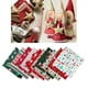 thumbnail image 3 of Paquete de tela de algodón para tapicería de vestidos y manualidades con cuadrados navideños de costura 10 piezas, 3 of 6