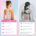 thumbnail image 2 of Posture Corrector for Women for Support: Back Brace for Full Back Support - Adjustable Shoulder Straightener for Women and Men (Black, Medium), 2 of 8