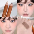 thumbnail image 1 of Crema de sombra de Nariz de doble cabeza, lápiz de contorno esculpido, maquillaje Facial, contorno de cemento gris, palo de resaltado estereoscópico Natural, 1 of 5